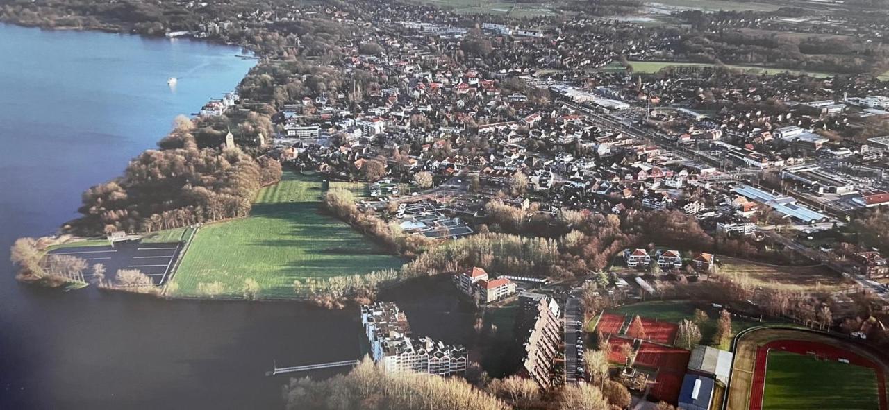 Moderne Ferienwohnung Am Yachthafen Bad Zwischenahn Bagian luar foto